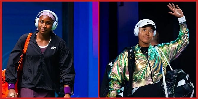 From Coco Gauff's cozy fall streetwear to Naomi Osaka's striking red mini dress: Top 5 looks of the week