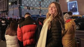 In Pics: SJU Hawks center Lizzy Gruber all smiles in matching pajamas with Cooper Flagg’s twin Ace Flagg