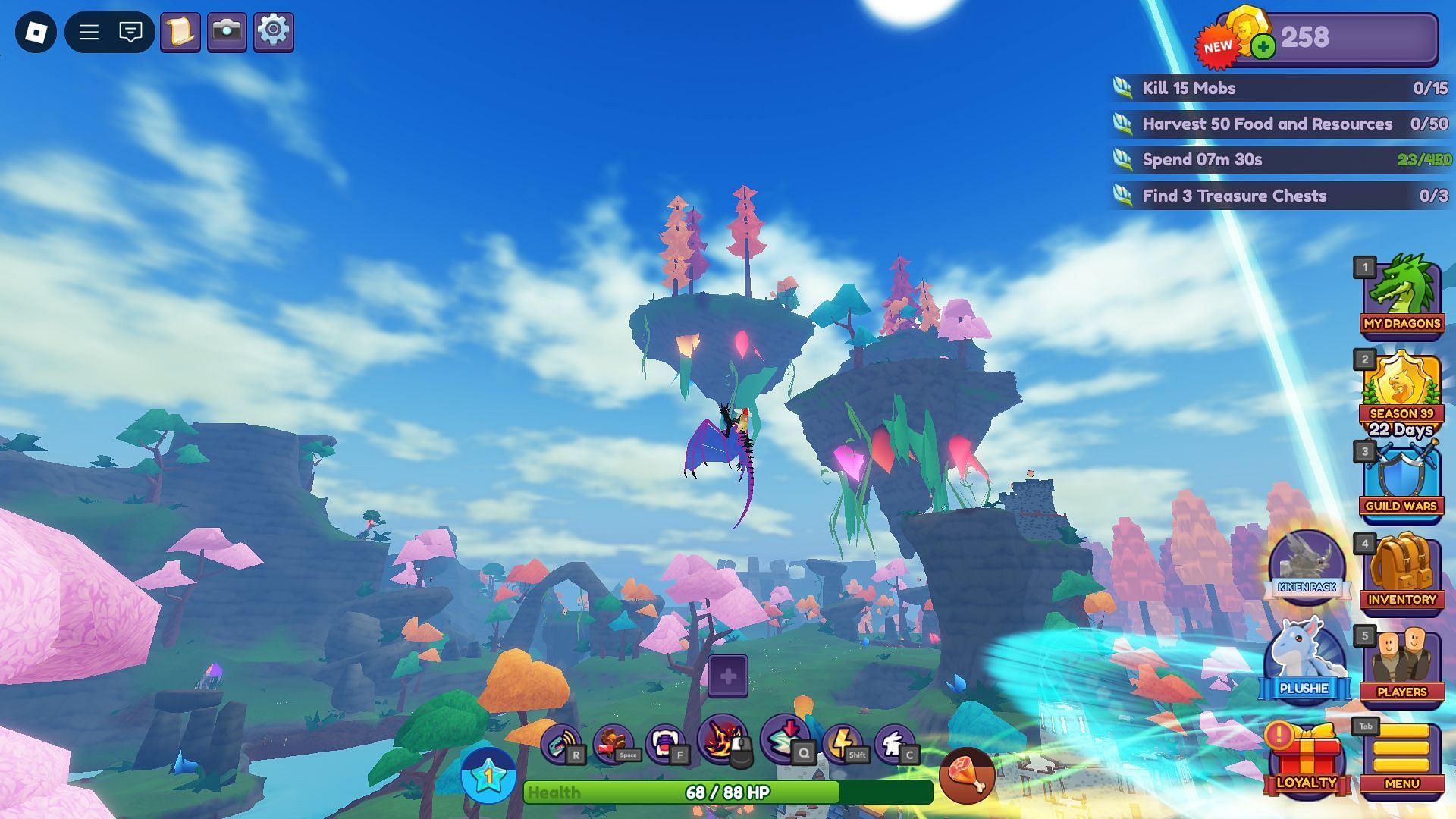 The Grassland world (Image via Roblox)