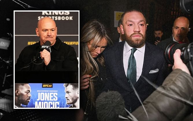 Dana White responds to question about Conor McGregor's assault verdict in Nikita Hand court case