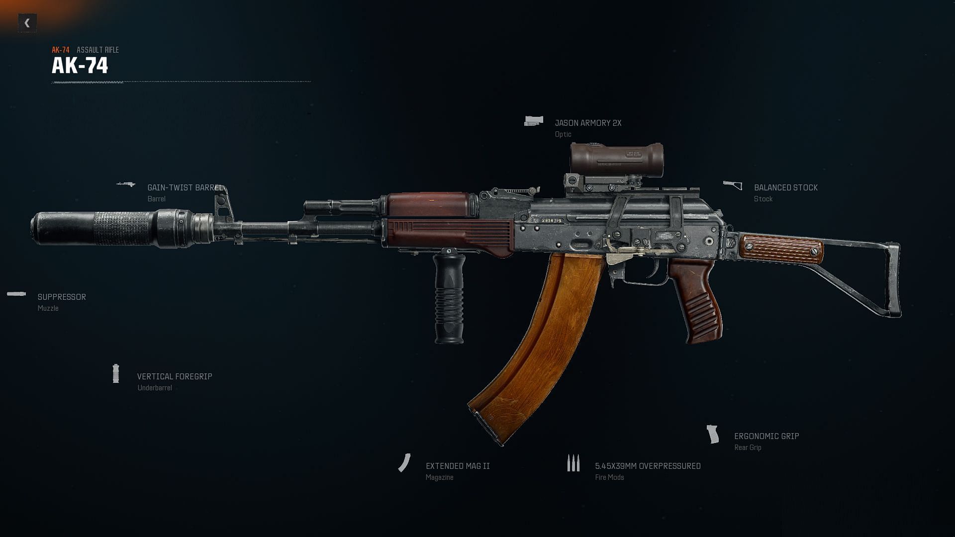 Building WhosImmortal&#039;s best AK-74 loadout in Warzone Season 1 Reloaded (Image via Activision)