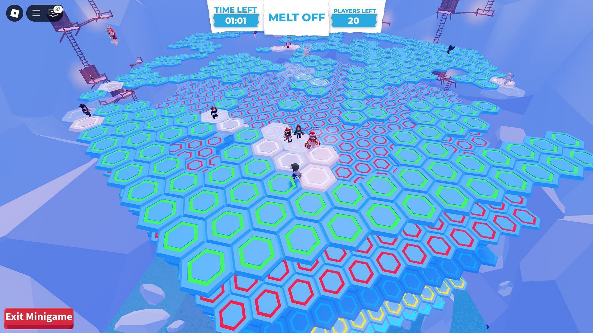 Melt Off gameplay (Image via Roblox)