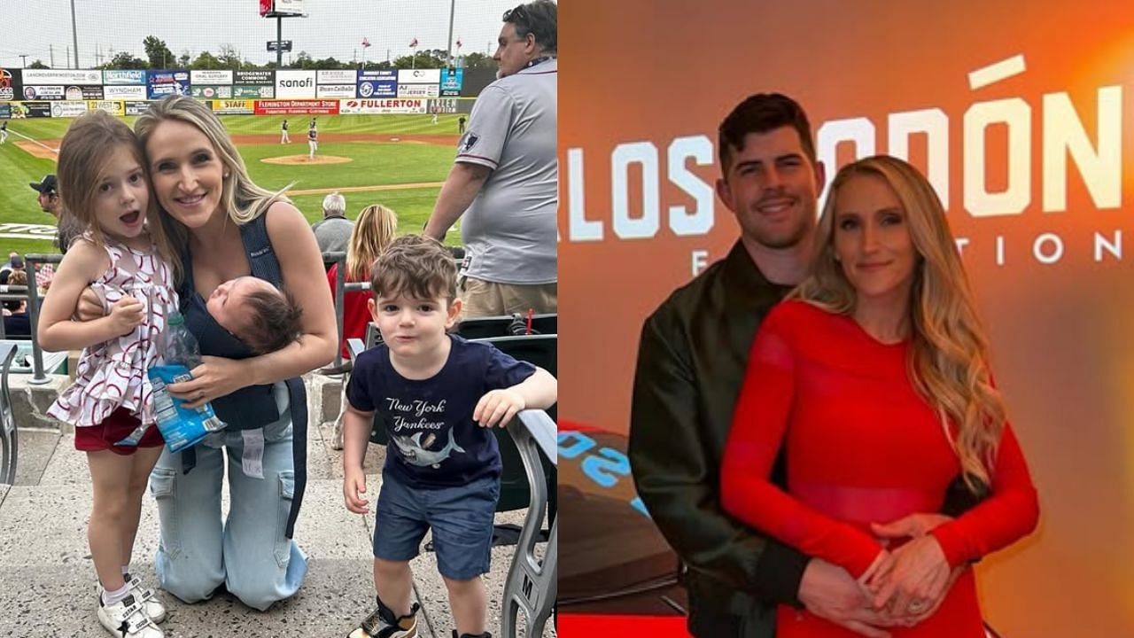 Carlos Rodon and his wife, Ashley (Images from - Instagram.com/@carlos_rodon55)