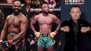 "As an American champion in this game, I salute you" - When Jon Jones rained praises on Leon Edwards following his win over Colby Covington