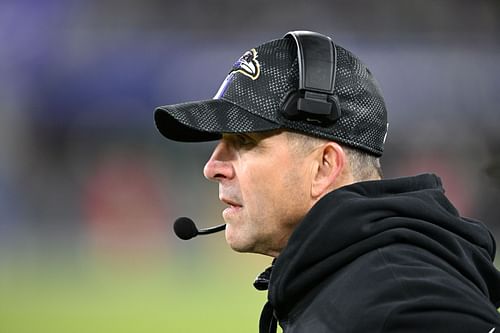 John Harbaugh during Philadelphia Eagles v Baltimore Ravens - Source: Getty