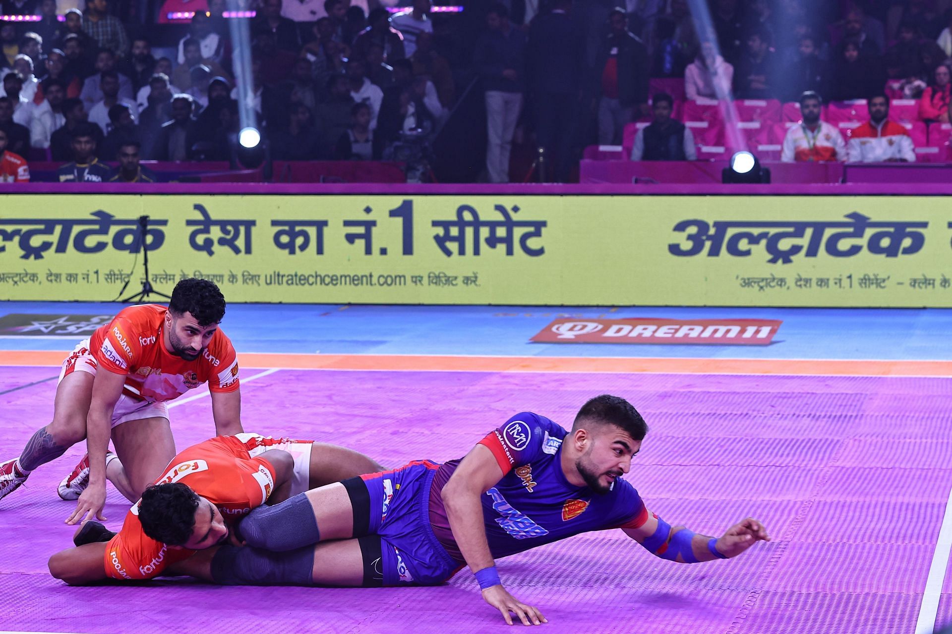 Dabang Delhi Vs Gujarat Giants Pro Kabaddi League In Jaipur - Source: Getty