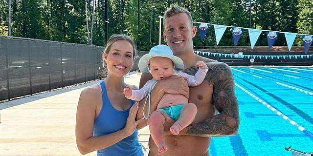 Caeleb Dressel and wife Meghan reveal gender of second child. PHOTO: Instagram/ @meghandressel