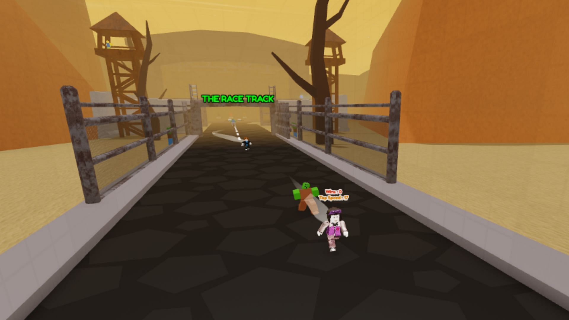 Free active codes in Zombie Race (Image via Roblox)