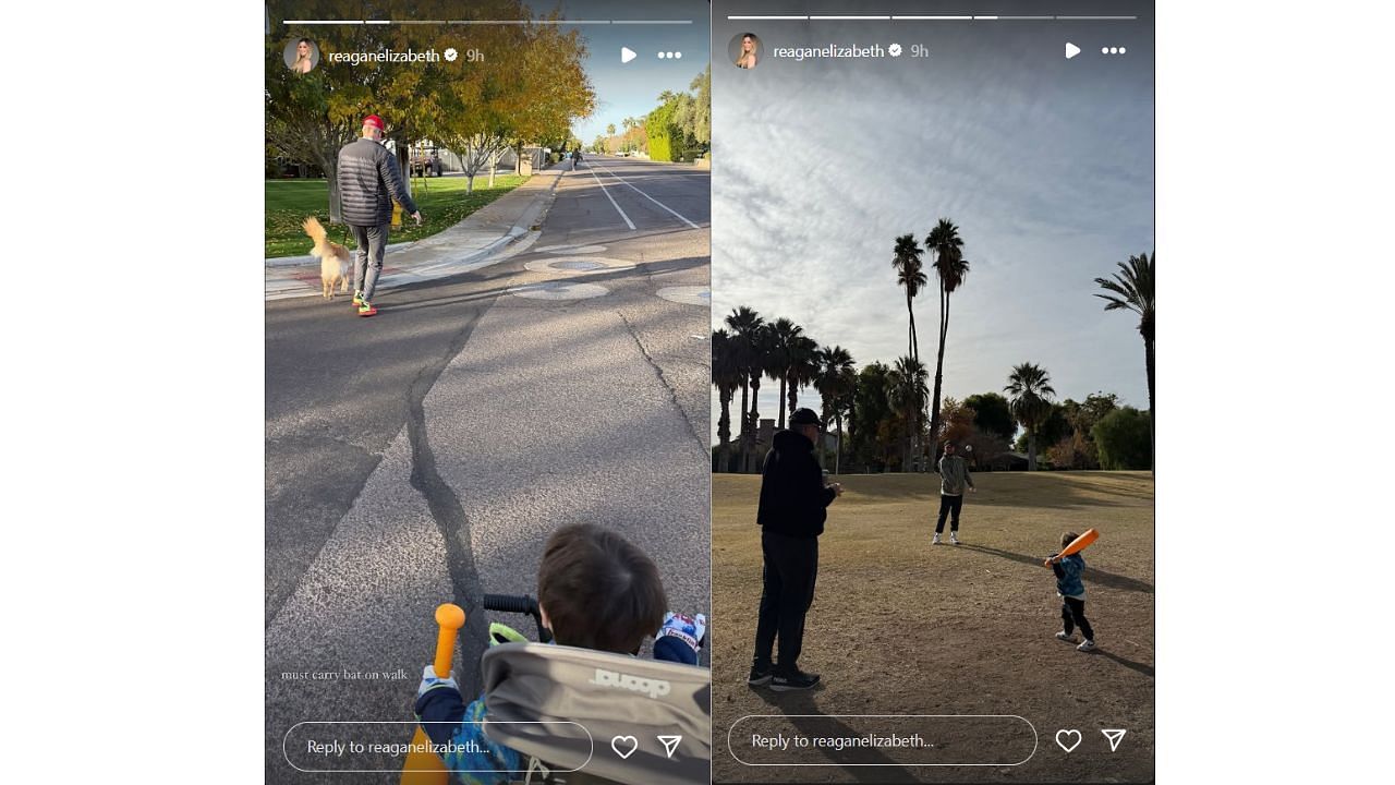 Reagan&#039;s Instagram story