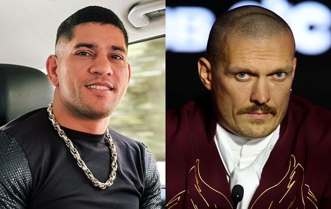 Alex Pereira shares one-word reaction to viral post claiming he would KO Oleksandr Usyk