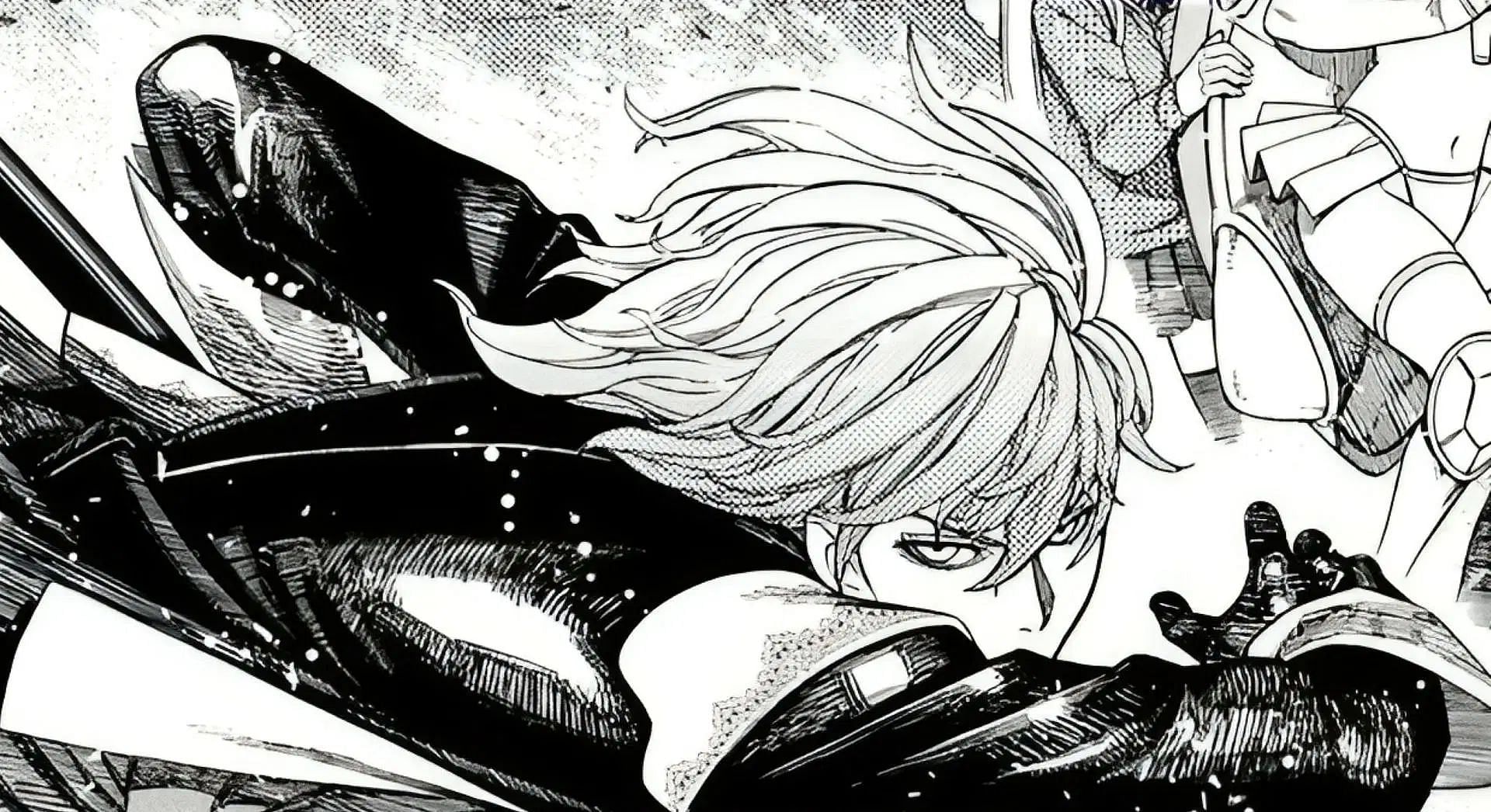 Saint Germain as shown in the Dandadan manga (Image via Shueisha)