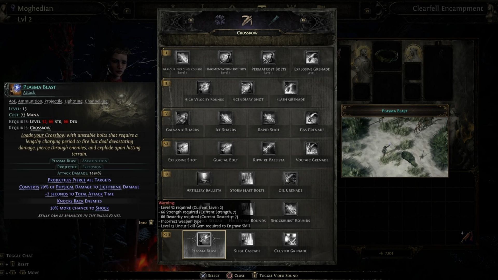 The higher-end skills definitely are worth having in your Path of Exile 2 skill set (Image via Grinding Gear Games)