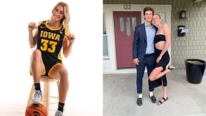 WATCH: Iowa star Lucy Olsen dances in Christmas-themed PJs while BF Grayson Herr dons Bengals merch in latest TikTok