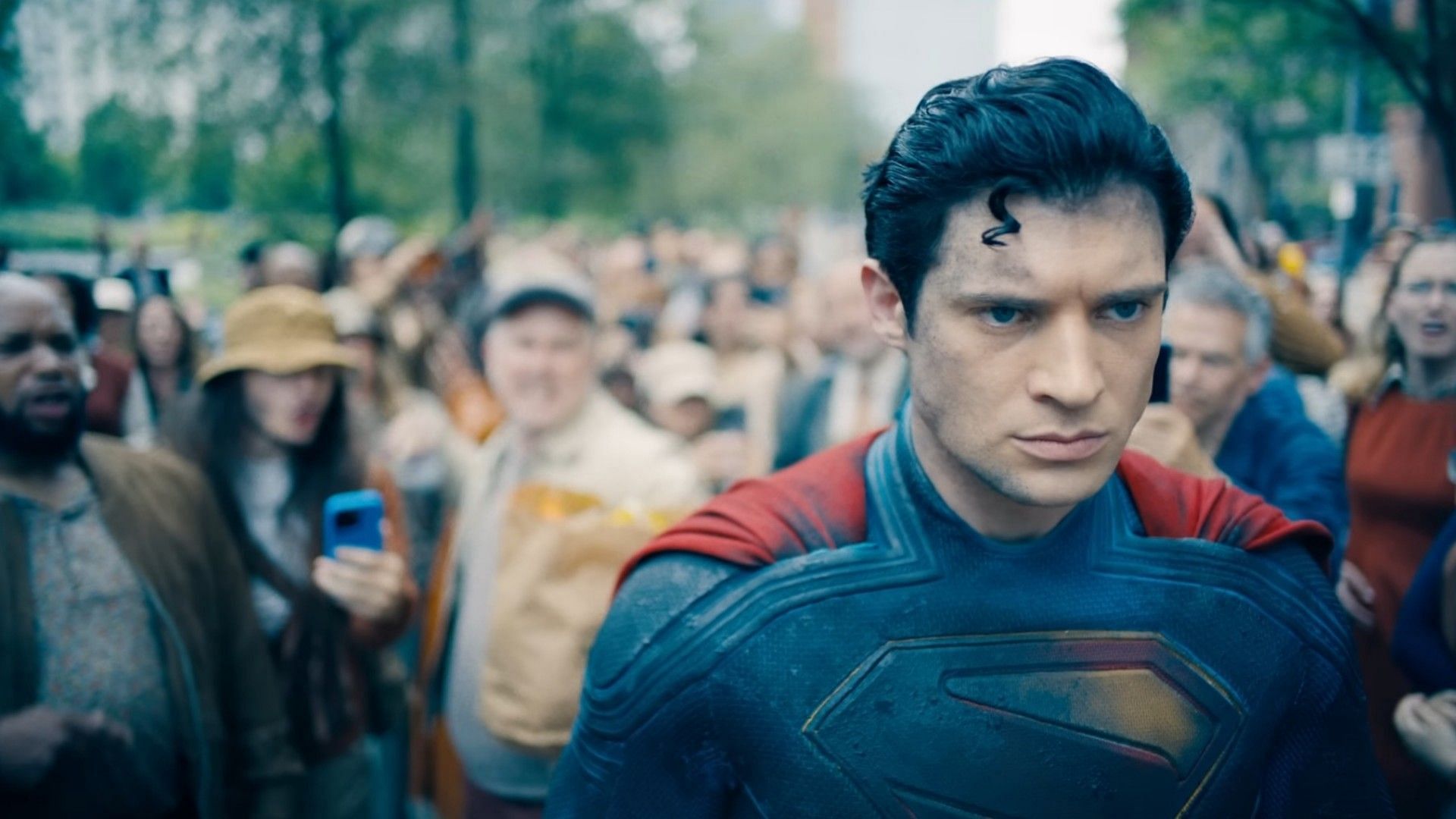 A still from Superman (Image via DC)