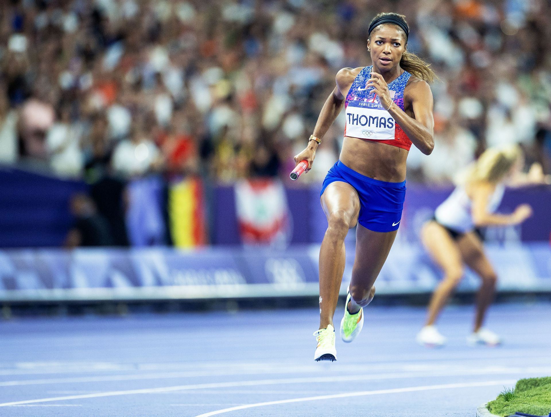 Gabby Thomas at the Olympic Games-Paris 2024 - Source: Getty