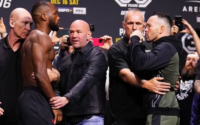 "It’s just such a nasty thing to do"- When Dana White got brutally honest about Colby Covington trash-talking Leon Edwards before UFC 296