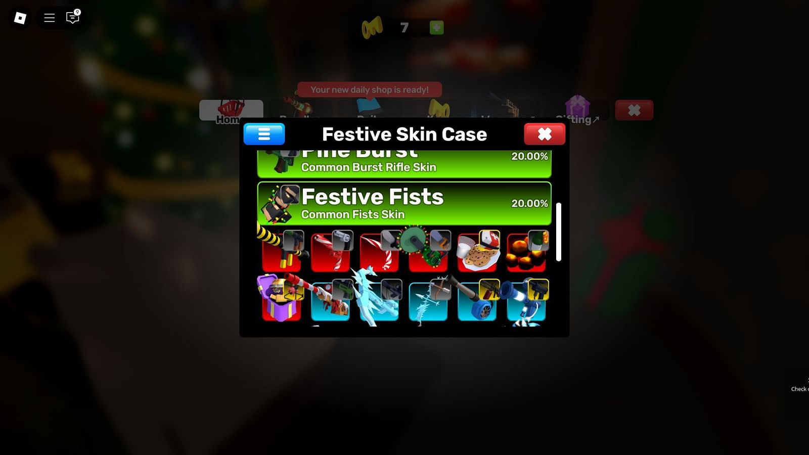 how to get a free skin case in roblox rivals
