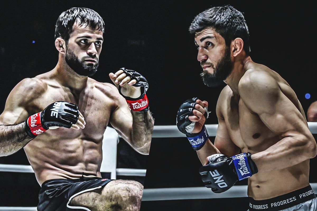 Shamil Gasanov (Left) faces Halil Amir (Right) at Lumpinee