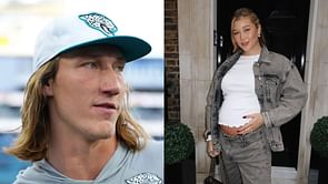 IN PHOTOS: Trevor Lawrence's wife Marissa begins countdown to due date in maternity photoshoot