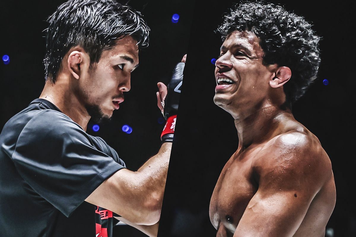 Yuya Wakamatsu (left) Adriano Moraes (right) [Photos via: ONE Championship]