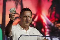 Peter Thiel stutters as he says there's nothing "heroic" about Luigi Mangione after alleged shooter posted his speech on Silicon Valley leaders