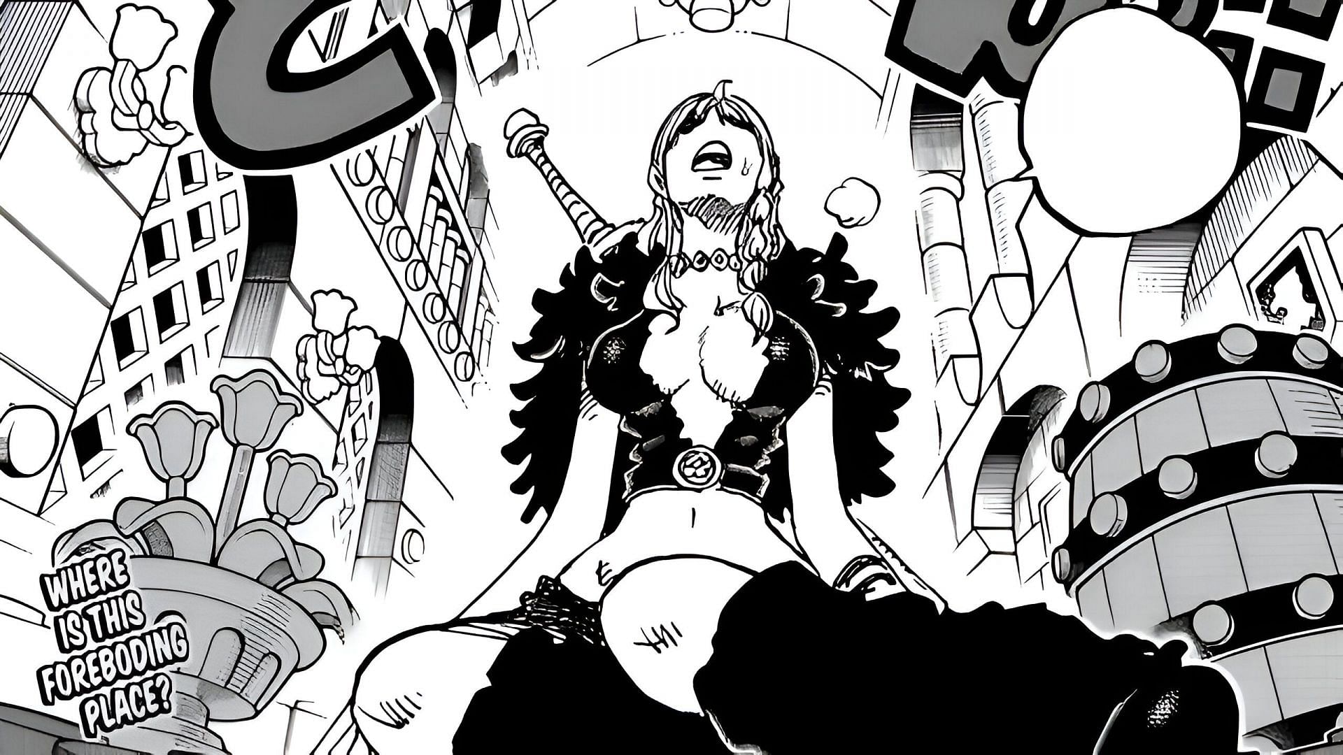 Nami as seen in the manga (Image via Eiichiro Oda/Shueisha)