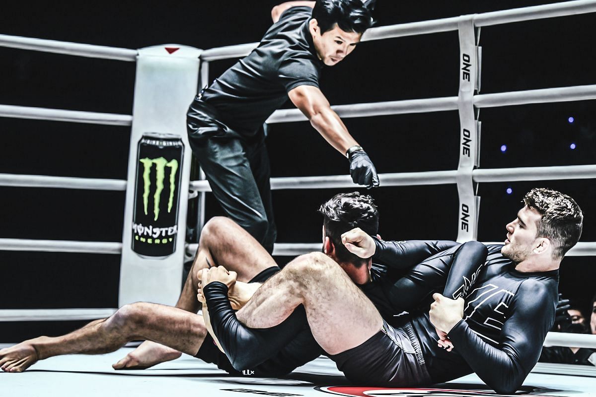 Dante Leon and Bruno Pucci at work inside the Mecca of Muay Thai during ONE Fight Night 26.