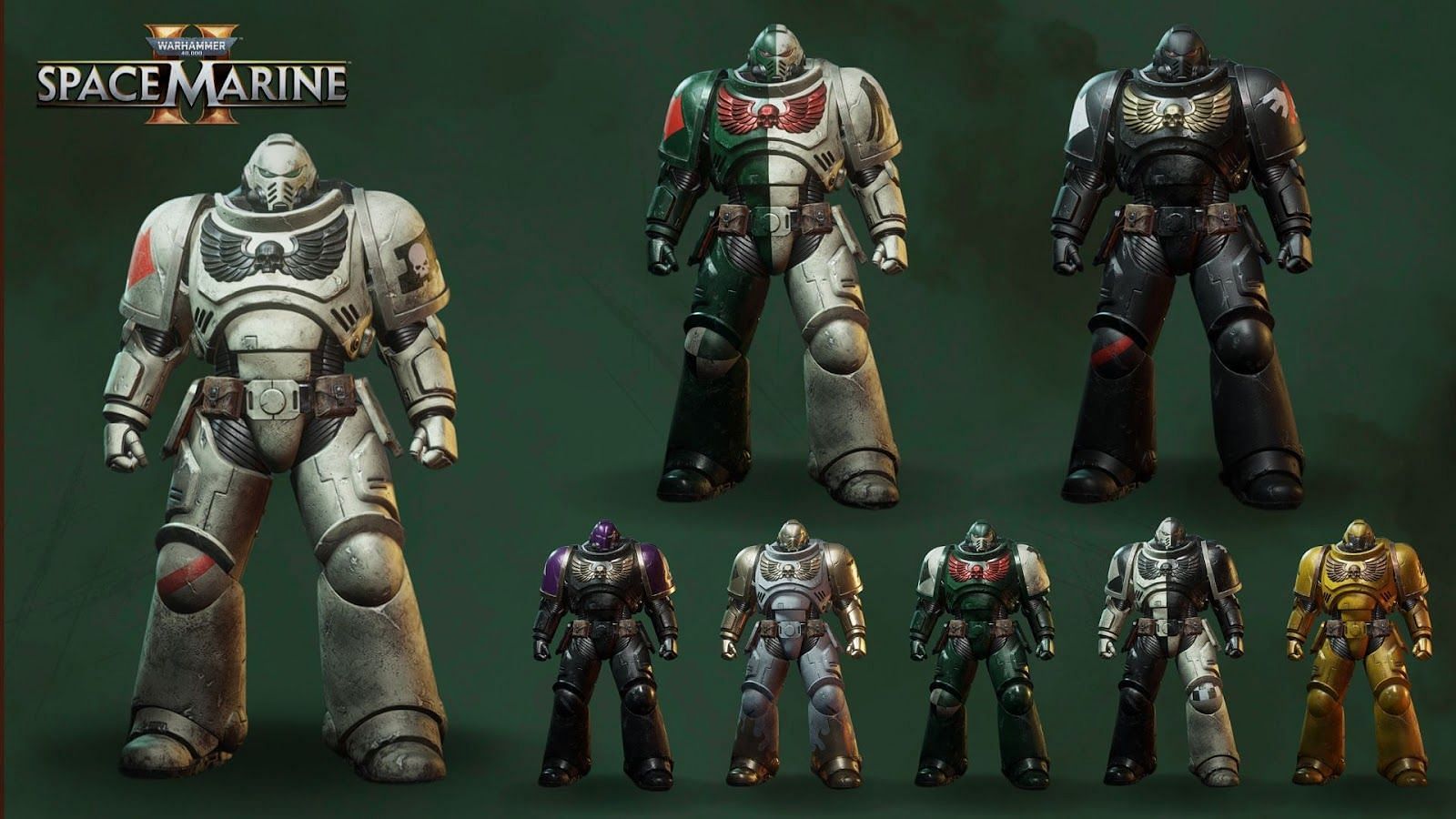 Dark Angels Successor Chapters cosmetics (Image via Focus Entertainment)