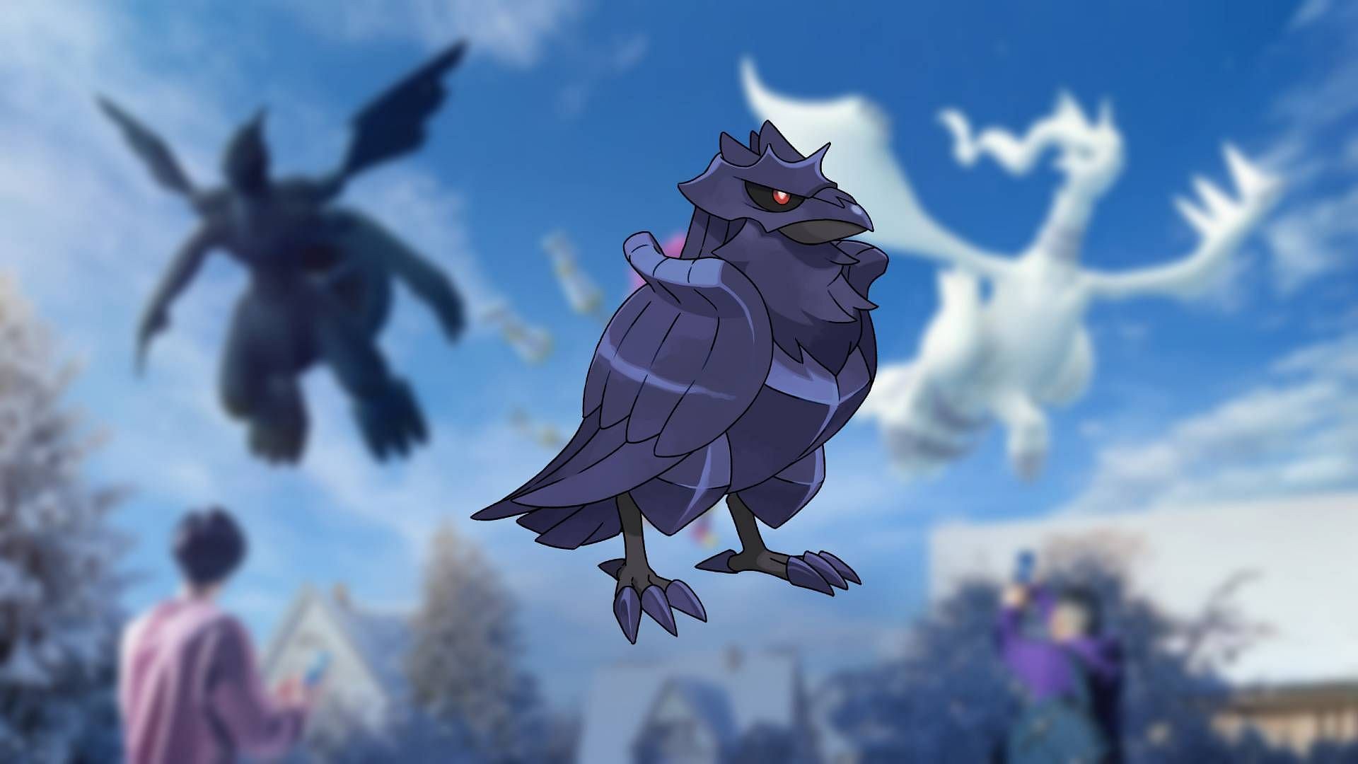 Corviknight shares a typing and archetype with Skarmory (Image via Niantic)