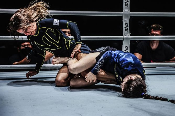 "A bit frustrated that I couldn't submit her" - Mayssa Bastos left unsatisfied after successful world title defense vs. Danielle Kelly
