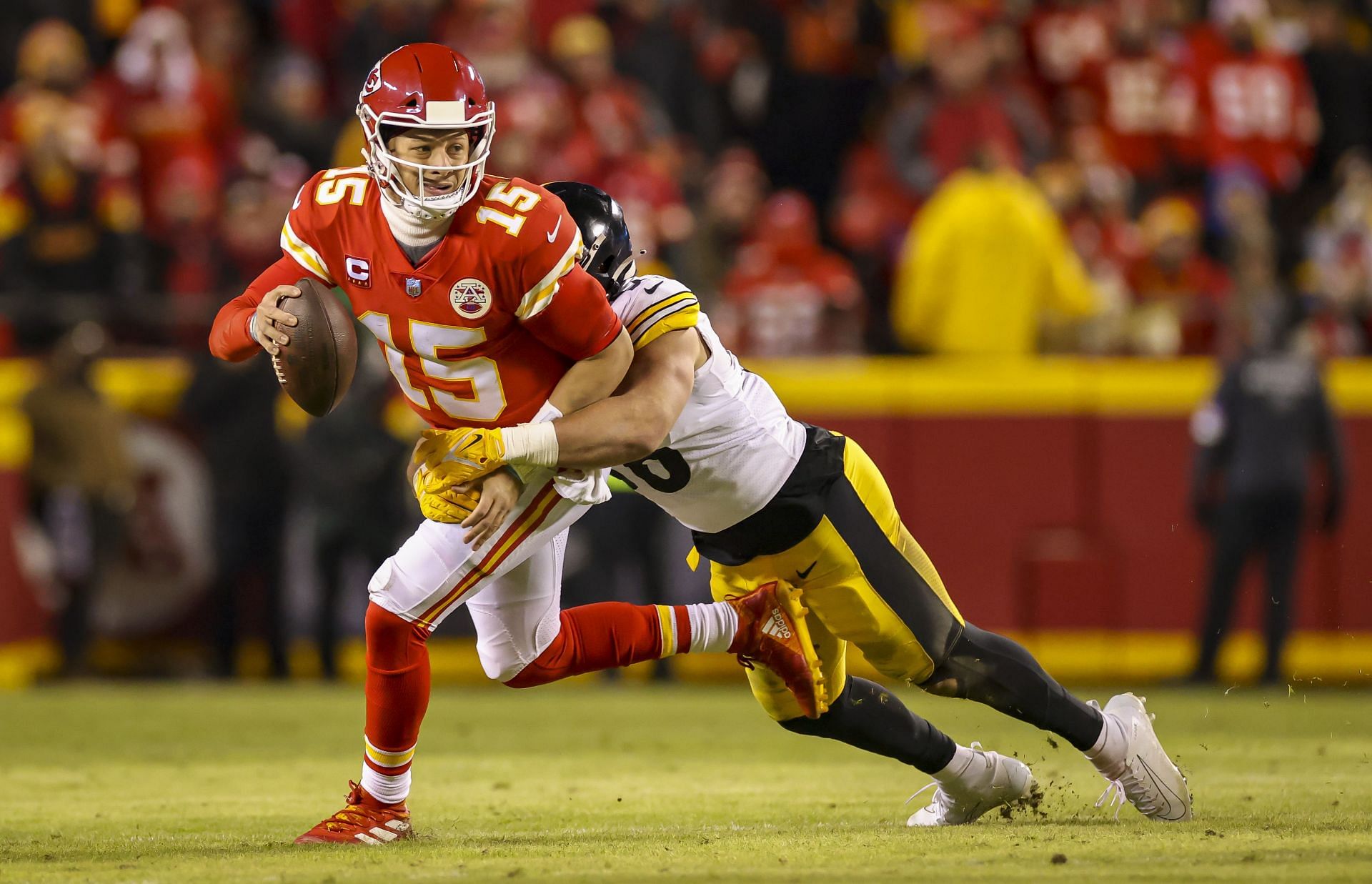 AFC Wild Card Playoffs - Patrick Mahomes Kansas City Chiefs - Source: Getty