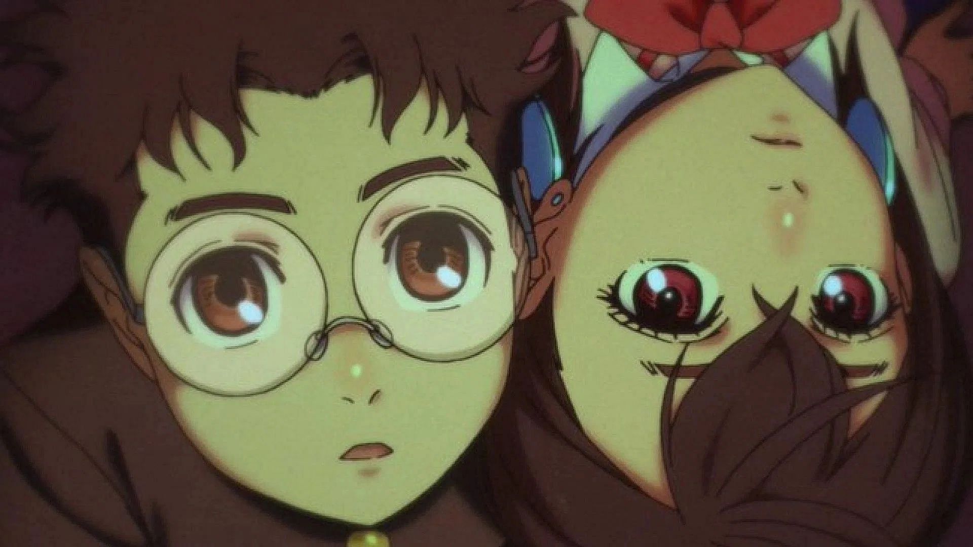 Okarun and Momo as shown in the anime (Image via Science SARU)