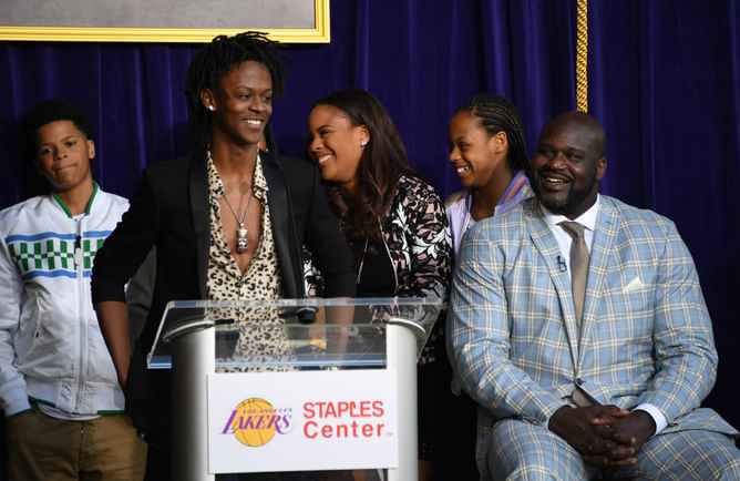 Siblings bond in full display as Shaquille O'Neal's sons send love to Myles O'Neal's latest announcement