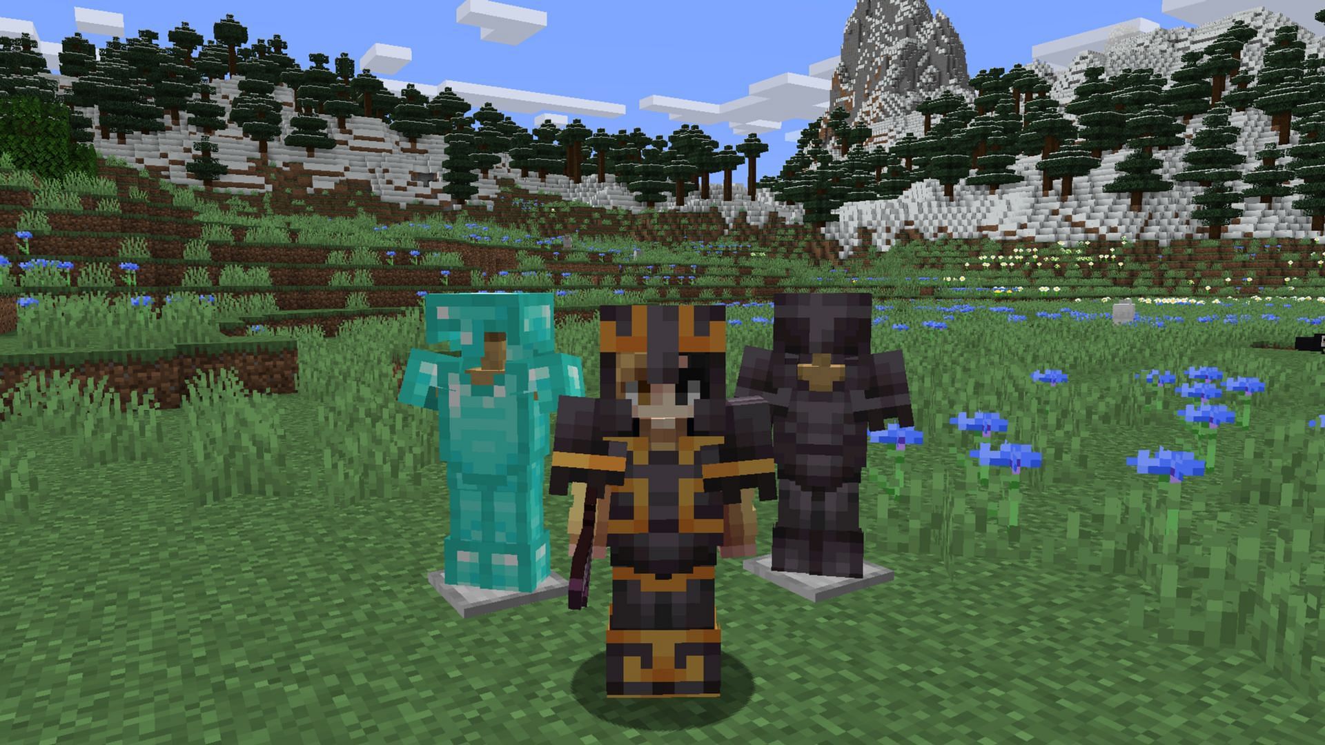 The negative aspect of your armor makes this one of the worst Minecraft enchantments (Image via Mojang Studios)