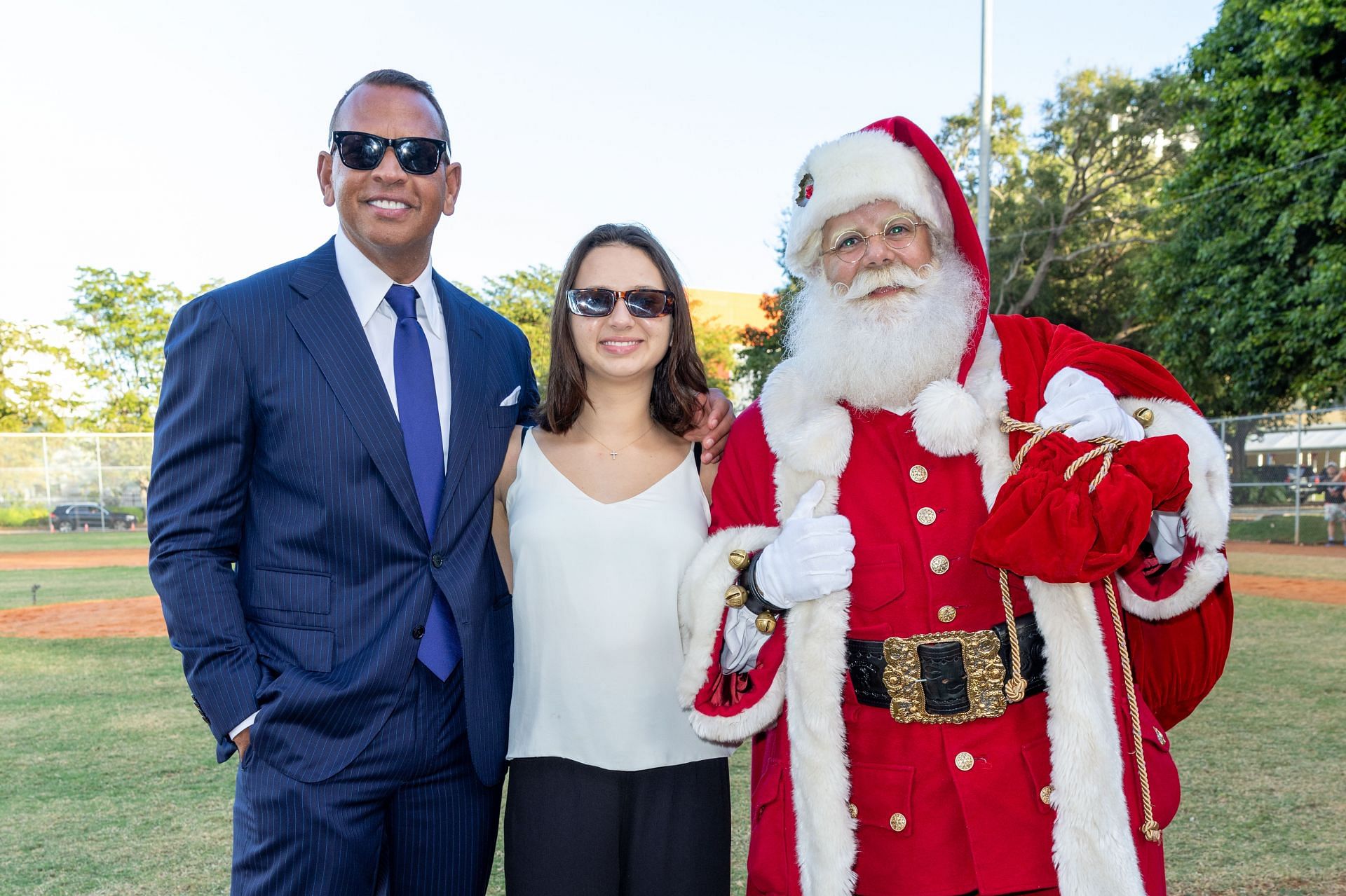 Alex Rodriguez Hosts Boys &amp; Girls Clubs Of Miami-Dade Toy Giveaway And Holiday Party - Source: Getty