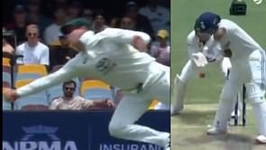 [Watch] Steve Smith makes amends for dropped chance with a stunner to end KL Rahul's vigil in BGT 2024-25 3rd Test