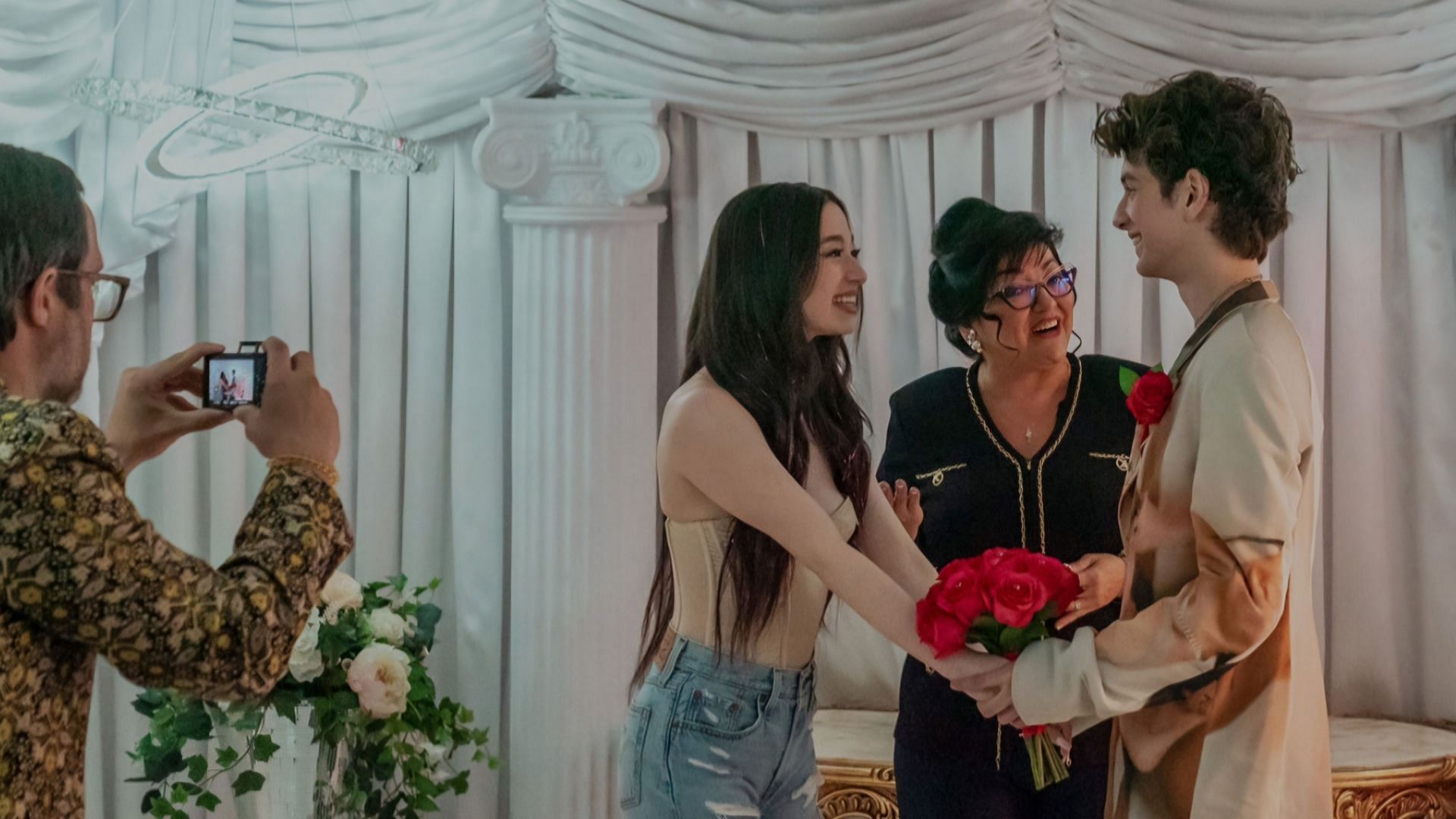 Ani and Ivan&#039;s marriage in the film (Image via Universal Pictures)