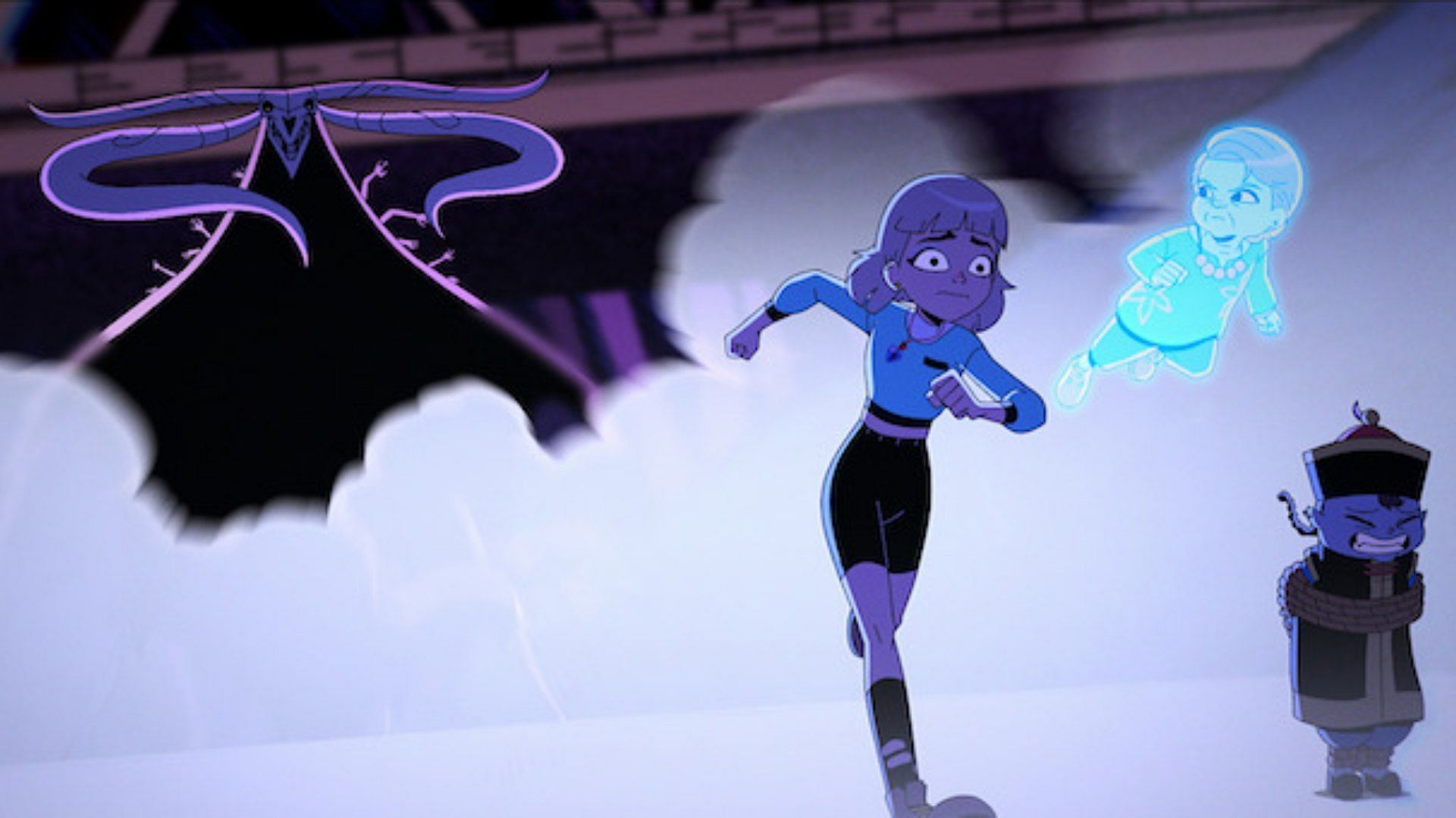 A still from the animated series Jentry Chau vs. the Underworld (Image via Netflix)