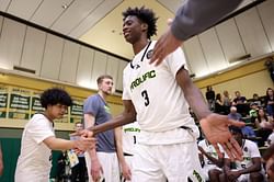 “AJ Dybansta will be the Travis Hunter of basketball”: Hoops fans elated as No. 1 prospect announces his college commitment