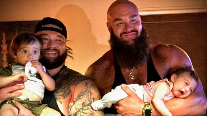 What did Braun Strowman do with Bray Wyatt and Brodie Lee's kids after WWE SmackDown went off the air?