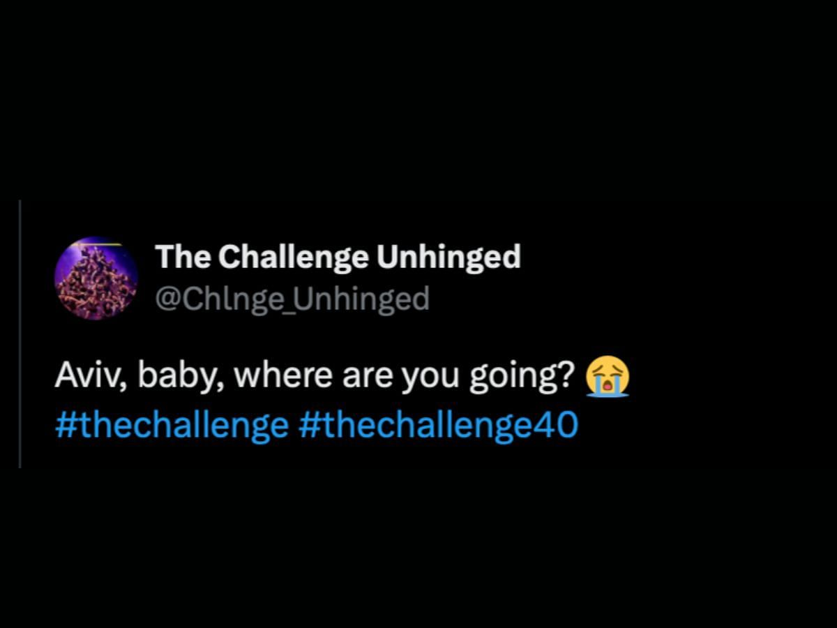 The Tweet above (Image via X/@Chlnge_Unhinged)