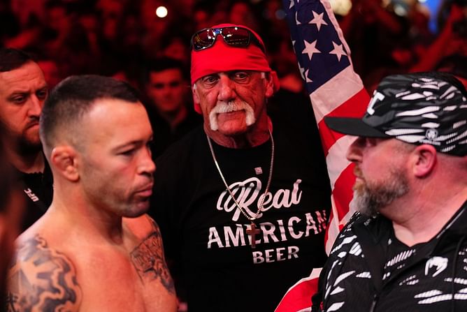 Chael Sonnen sheds light into backstage conversation between Colby Covington and Hulk Hogan at UFC Tampa: “I wanted you”