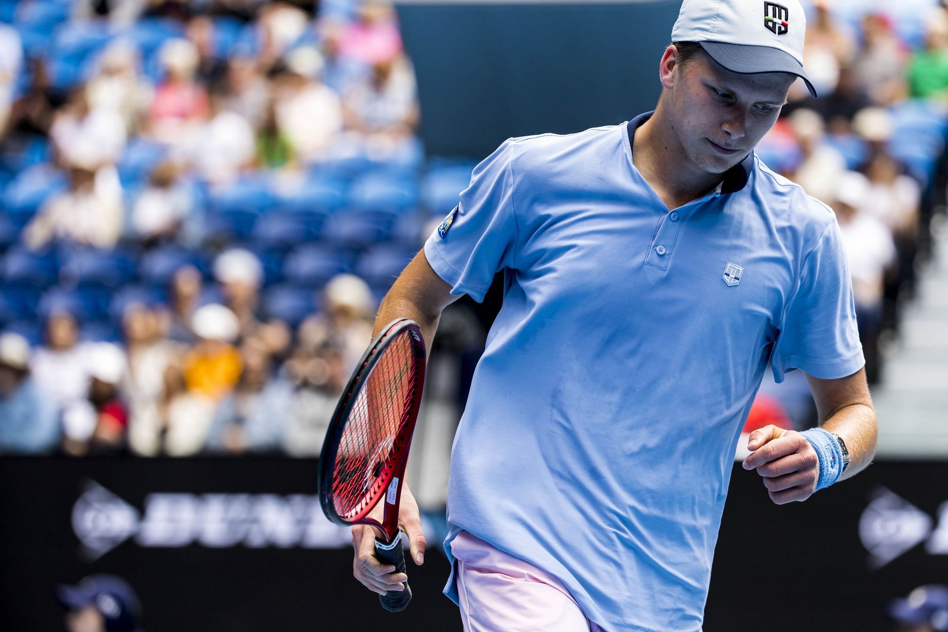 Jenson Brooksby at the 2023 Australian Open (Source: Getty)