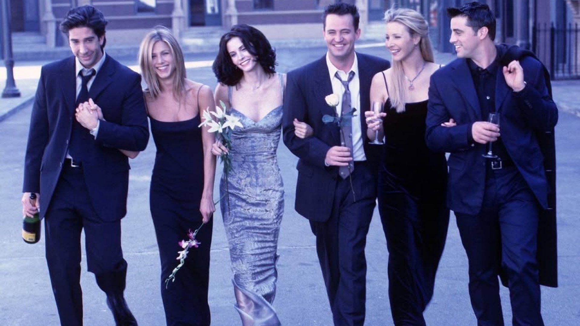 Matt LeBlanc as seen with the cast of Friends (Image via Instagram/@mleblanc)