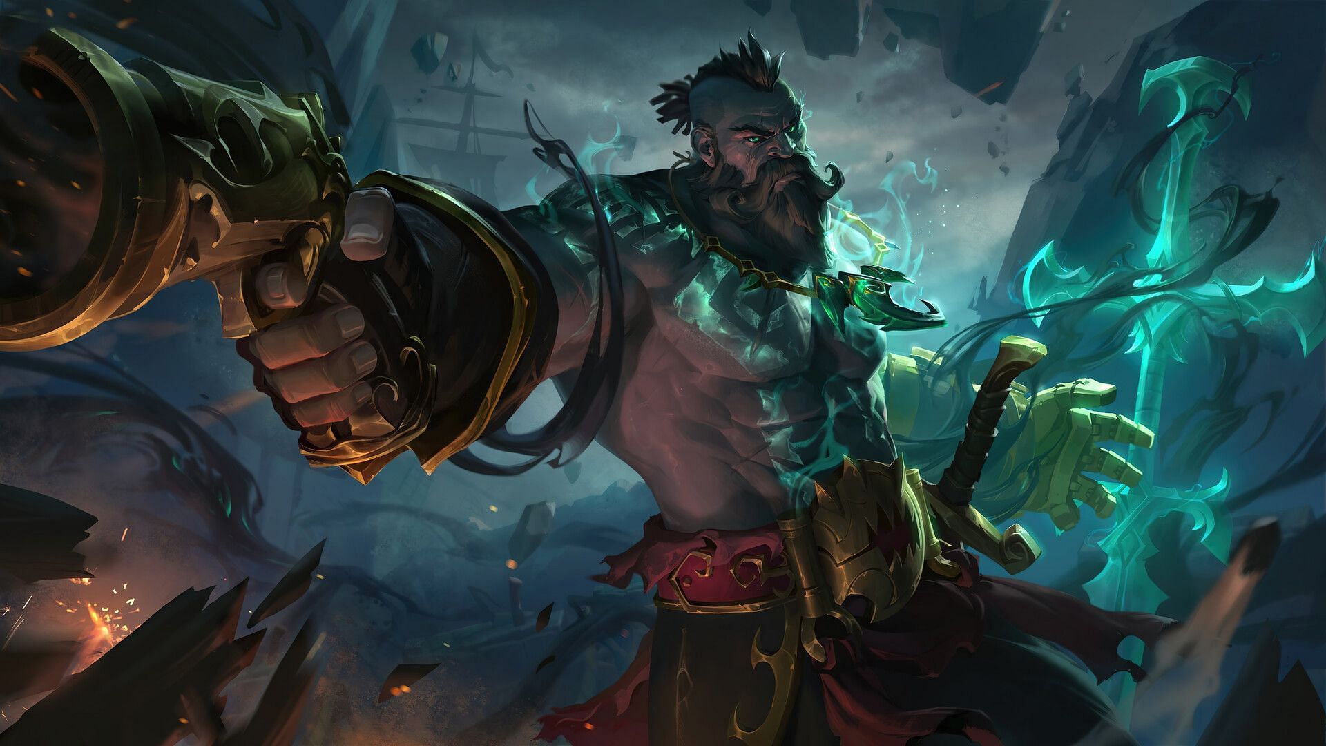 Gangplank the Betrayer in League of Legends (Image via Riot Games)