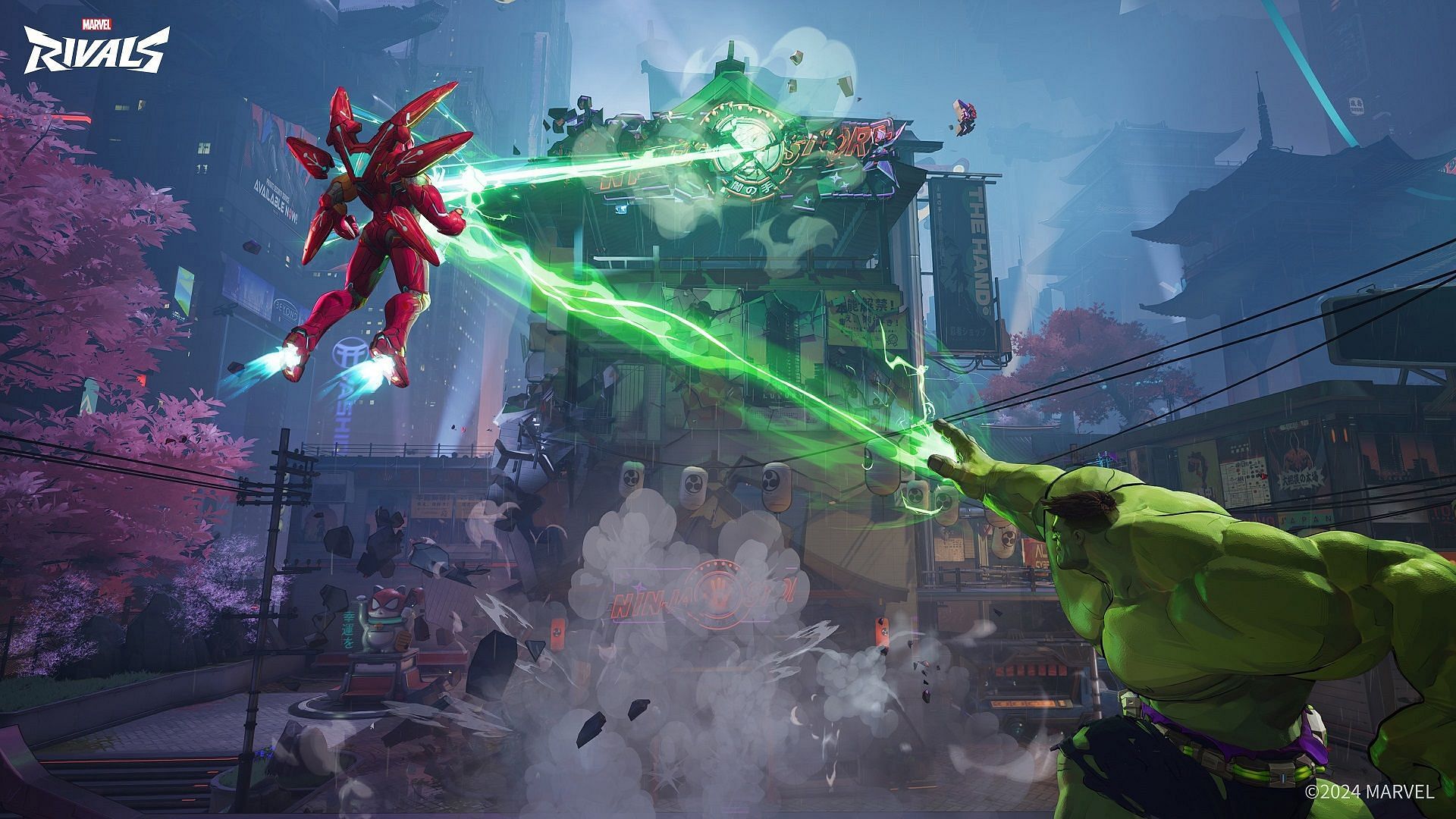 A snap of Hulk in action in Marvel Rivals(Image via NetEase Games)