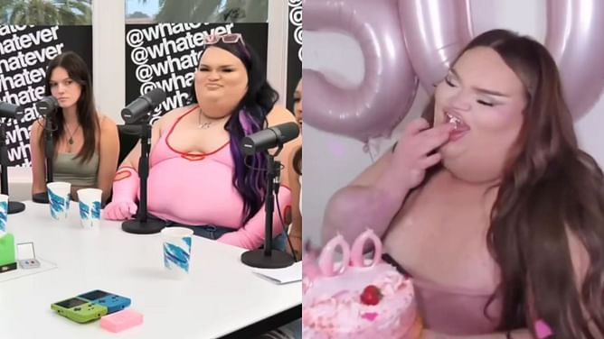 "When did we start celebrating morbid obesity?" — Netizens react as influencer Gorlock The Destroyer celebrates weighing 500 pounds