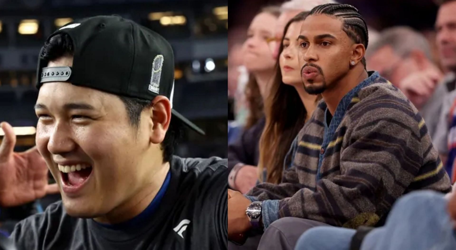 Shohei Ohtani and Francisco Lindor