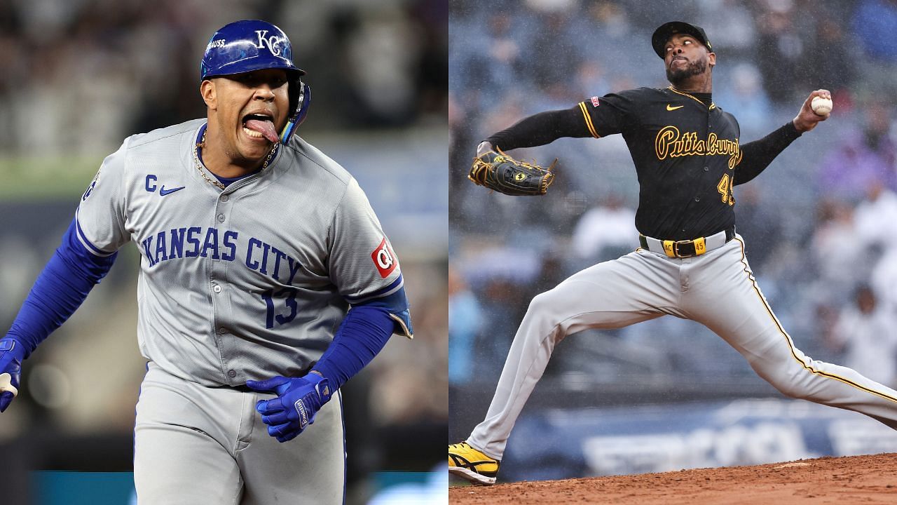 Aroldis Chapman drops 3-word reaction to off-season training with Salvador Perez