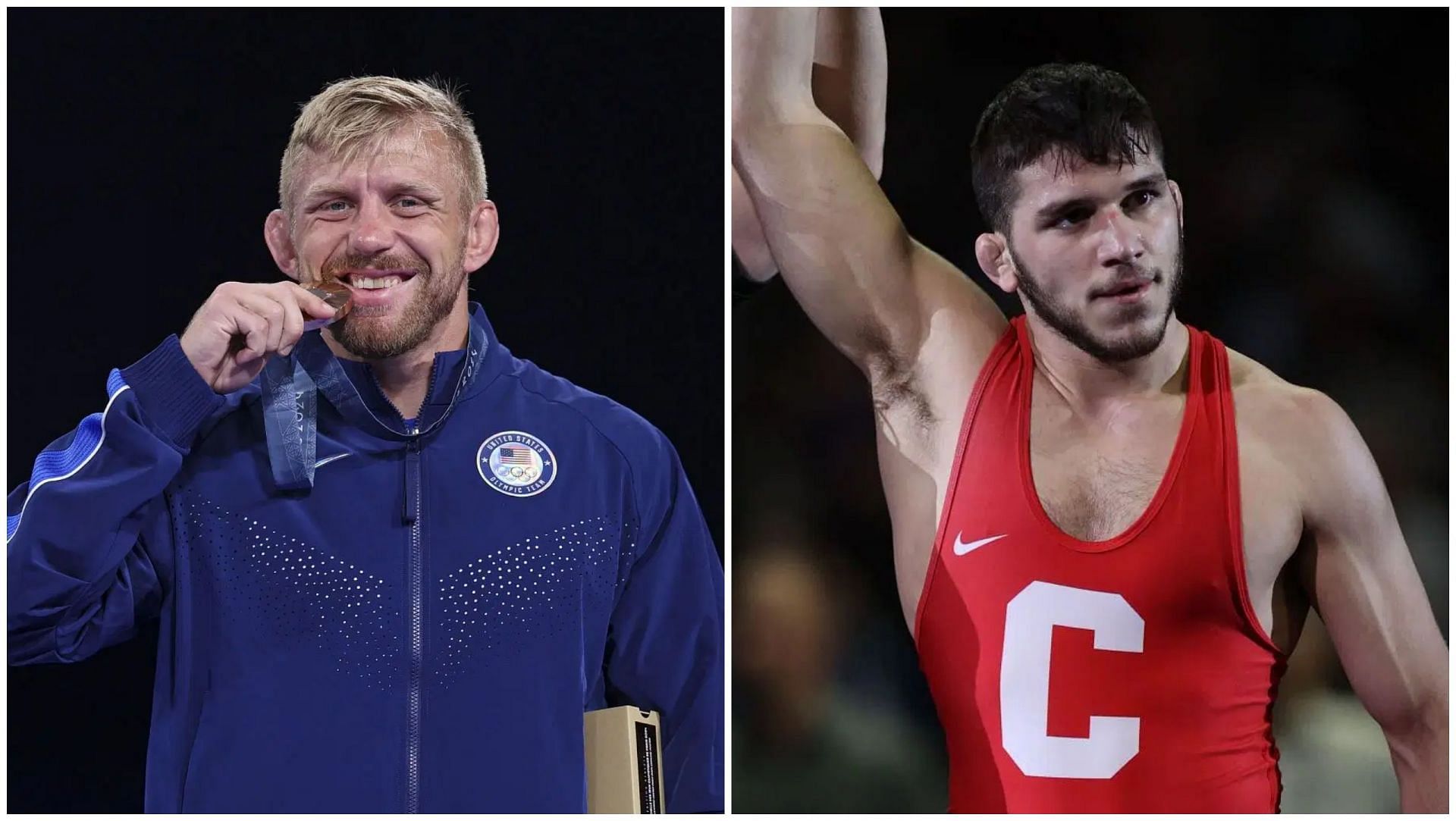 Kyle Dake and Yianni Diakomihalis